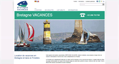 Desktop Screenshot of bretagne-vacances.com